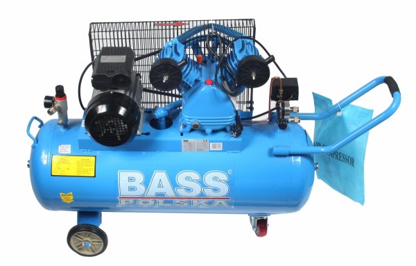 Kompresor powietrza 100l dwutłokowy 1500W